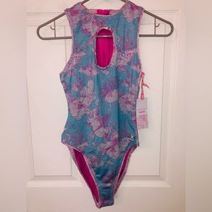 LoveShackFancy X Hurley 1 piece bathing suit